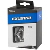 Exustar E-pm825 universalūs pedalai, juodi/sidabriniai