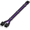 Ezdiy-fab psu prailginimo kabelis 12 kontaktų į 8p pcie 16awg, skirtas rtx 3060ti 3070 3080 3080ti 3090 - juodas/violetinis [300mm]