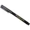 Faber Castell 1554 Broadpen pluošto galiuko rašiklis, juodas (10 vnt. pakuotė)