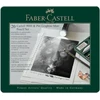 Faber-castell Pitt Graphite Matt & Castell 9000 115224 pieštukų rinkinys, 20 vienetų, įskaitant popieriaus valiklį, trintuką, minkomą trintuką ir drožtuką