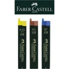 Faber-castell Super Polymer 0.35/0.5/0.7 mm Hb pieštuko švinelių rinkinys