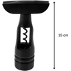 Fackelmann Specter kamščiatraukis 15cm, juodas/sidabrinis
