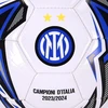 Fc internazionale milano s.p.a. im campioni d'italia 2023/24 futbolo kamuolys, dydis 5, futbolo inter youth, uni, 2stars