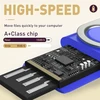 Febniscte 32 gb usb atmintinės, 10 vnt., spalvinga atmintinė 32 gb usb 2.0 flash drive duomenų saugykla nešiojama atmintinė su megzta flash drive pendrive reklamoms