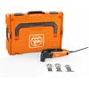 Fein Multimaster Mm 300 Plus Start, efektyvus daugiafunkcis įrankis su pagrindine įranga pjovimui medyje, metale, gipso kartone ir plastike, 250 W, Starlockplus įrankių laikiklis, Quickin įrankių keitimas