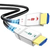 Feizlink 8k Hdmi šviesolaidinis kabelis 5 m, Hdmi 2.1 kabelis 48gbps didelės spartos, 8k @ 60hz 4k @ 120hz dinaminis Hdr Earc Dolby, suderinamas su Blu-ray/tv Box/hdtv/projektoriumi/žaidimų Konsole/avr
