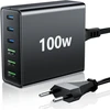 Finibo 100w Usb-c įkroviklis su 6 prievadais, nešiojamas