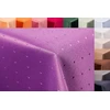 Firsttex First-tex Dots Damask staltiesė 160 apvali, atspari spalvoms, purpurinė, lengvai prižiūrima