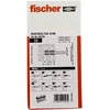 Fisher Fischer 543779 sieninis kaištis srieginiams strypams, 1 vnt.