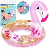 Flamingo plaukimo ratas vaikams baseinui 61cm iki 65kg Bestway