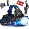 Flashlight led zoom cree xm-l t6 priekinis žibintas galingas