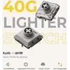 Flow Lite84 klavišų žemo profilio mechaninė klaviatūra, keičiama įkraunama belaidė klaviatūra su 2.4g imtuvu, Bluetooth ir laidiniu jungimu, skirta Windows, Mac/linear Switches (off-baltas) Us išdėstymas