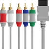 Fosmon Nintendo Wii/wii U komponentinis didelės raiškos Av išvesties kabelis į Hdtv/edtv (didelės raiškos 480p), skirtas Nintendo Wii & Wii U - 1.8m