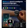 Foxbox išmanusis laikrodis vyrams, skirtas kariuomenei, su telefono funkcija, 1,43 colio amoled ekranu, išmanusis laikrodis su led žibintuvėliu, skirtas android ios, ip68 atsparus vandeniui, 24 val. širdies ritmo stebėjimas, 300+ ciferblatų, 110+ sporto r
