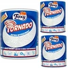 Foxy Tornado popierinis virtuvinis rankšluostis Super Absorbentus 3 Sluoksniai x3