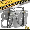 Frankberg elektrinis lango pakėlėjas be variklio, priekinis kairysis, suderinamas su T-o-u-r-a-n 1t1 1t2 1t3 2003-2015 1t1837461