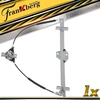 Frankberg rankinis lango pakėlėjas be variklio, priekinis kairysis, suderinamas su Golf Ii 19e 1g1 J.e.t.t.a Ii 19e 1g2 165 visais varikliais 1988-1992 191837401b