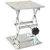 Freetec kėlimo stalų platformos, nerūdijančio plieno laboratorinė kėlimo platforma 200 x 200 x 280 mm / 8 x 8 x 11 colių laboratorinei kėlimo platformai, laboratorinis domkratas