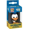 Funko Pop! Raktų pakabukas: Donald Duck 90th - Donald Duck - (1938) - Naujoviškas raktų pakabukas - Kolekcinė vinilinė mini figūrėlė - Dovanėlė į kojinę - Dovanos idėja - Oficiali atributika - Tv gerbėjams