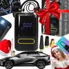 Galingas akumuliatorinis automobilinis kompresorius 8in1 Lcd 160w 150psi Turbo Xxxxl