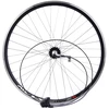 Galinis pilnas dviračio ratas 26 colių Shimano Nexus 3 pavaros, juodas