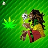 Gamesmonkey Skin, suderinama su Ps4 Slim - Marijuana Bob Marley - Limited Edition Decal Cover Protective Cases Faceplates Bundle