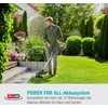 Gardena Comfortcut akumuliatorinis trimeris 23/18v P4a Ready-to-use Set: žolės trimeris su 230 mm pjovimo apskritimu, teleskopine rankena ir pasukama trimerio galvute, įsk. 18v P4a akumuliatorius (14701-20)