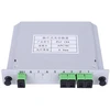 Garosa optinis skaidiklis 1x4 single mode plc šviesolaidinis skaidiklis sc/apc skaidiklis optinis skaidiklis įstatomam transliavimo lygiui namų instaliacijos techniniams projektams šviesolaidinis lan