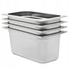 Gastronominės talpos 4 vnt. Gn 1/3, 150 mm, st