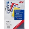 Gbc 200 Mikronų A4 Pvc Hi-clear Rišimo Viršeliai - Skaidrūs (100 vnt.)