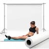 Gearpro Studijinis fotografijos fonas Pro Baltas baltas kartonas 2x10m ant ritės