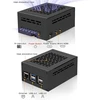 Geekworm raspberry pi 5 dėklas (p579-v2) | palaiko pcie m.2 nvme ssd shield top x1001 / x1003 / x1004 / x1012 / x1000 / x1015 / m901 / m300 ir raspberry pi 5 active cooler