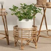 Gėlių stovas plants boho bambukinis pastatomas gėlių vazonas