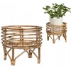 Gėlių stovas plants boho bambukinis pastatomas gėlių vazonas