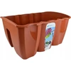 Gėlių vazonas balkono turėklų dėžė Crown Terracotta Dcro400-r624 Deep