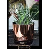 Gėlių vazonas Duo su stovu, dvispalvis, 14 cm