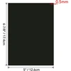 Generic 20 vnt. minkštos gumos magnetinių lakštų metalo pjovimo štampų laikymui, amatų įrankių, scrapbooking'o menui ir amatams, lanksčios padėties kilimėliai 7x5 colių 0,5 mm