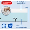 Lova Gerialife® geriatrinis ligoninės sąnarių čiužinys | 3 cm viskoelastinis putplastis | Vandeniui atsparus higieninis užvalkalas (90x200)