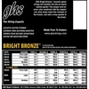 Ghs Bb 50 H Bright Bronze akustinės gitaros stygos