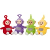 Gimss Teletubbies pliušinis žaislas, aukščiausios kokybės, itin minkštas, mielas žaislas Po, Tinky-winky, Laa-laa, Dipsy pliušinis peluche 37 cm oficiali licencija (teletubbies rinkinys iš 4, 37 cm)
