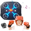 Gobesty muzikos bokso treniruoklis, bluetooth bokso treniruoklis su muzika, bokso treniruočių įranga su muzika, išmanus bokso treniruoklis montuojamas ant sienos, elektroninė bokso treniruočių įranga su bokso pirštinėmis