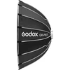 Godox Qr-90t 90 cm parabolinis greito atleidimo softbox tinklelis, gylis 42.7 cm, skirtas Godox Sl60 Sl300ii Vl150 Vl300 Ul150 ir studijos video šviestuvams