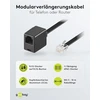 Goobay 68263 modulinis prailginimo laidas plokščias 3 m / Rj12 kištukas į Rj12 lizdą / telefono laidas 3 m ilginimui / Cca Rj12 laidas su Western kištuku telefono jungties laidas 3 m