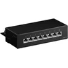 Goobay 96105 Cat 6 Mini/desktop patch panelis, 8 prievadai