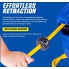 Goodyear atsukamas oro kompresoriaus / vandens žarnos ritė, maks. 300 Psi (3/8 col. x 65 pėd.) hibridinė polimerinė žarna