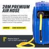 Goodyear atsukamas oro kompresoriaus / vandens žarnos ritė, maks. 300 Psi (3/8 col. x 65 pėd.) hibridinė polimerinė žarna