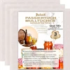 Grade 100+ Packardi marlės audiniai, 3 vnt., apie 50 x 50 cm kiekvienas, sūrio marlės filtravimo audinys, 100% nebalintas grynos medvilnės, nepūkuotas muslinas su apsiūtais kampais