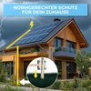 Graft deep earth rinkinys iš v4a nerūdijančio plieno | 3 x 1 m įžeminimo strypai | 20 mm skersmens | su sds-max įkalimo antgaliu ir jungties spaustuku | apsauga nuo žaibo fotovoltinei sistemai | įžeminimas | namo įžeminimas
