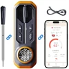 Gram Pres belaidis mėsos termometras, skaitmeninis maisto gaminimo termometras su belaidžiu zondu ir 150 m atstumu, maisto termometras, Ios ir Android programėlė, iš anksto užprogramuotos temperatūros Bbq, orkaitei