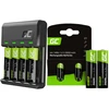 Green Cell Greencell Vitalcharger įkroviklis Aa R6 ir Aaa R03 Ni-mh akumuliatoriams